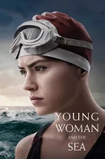 Young Woman and the Sea Poster